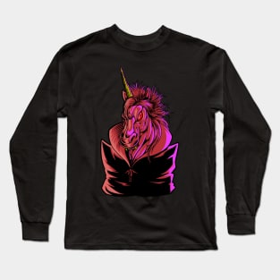 Monster Animals - Vampire Unicorn Long Sleeve T-Shirt